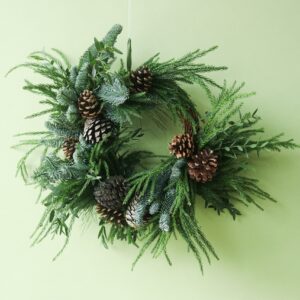 Christmas Oak Fresh Christmas Wreath