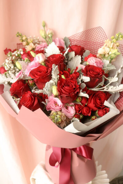 12 stalks of red roses - Elis - Image 2