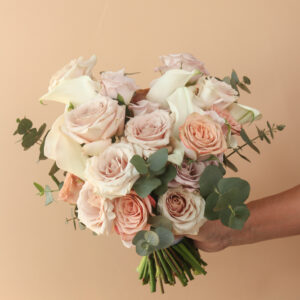 Quicksand & Cappuccino Bridal Bouquet