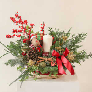 Rudolph's holiday basket
