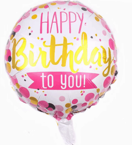 18 Inch Happy Birthday Balloon