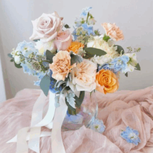 Pastel Bridal Bouquet