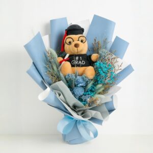 Sky - Preserved Graduation Bouquet