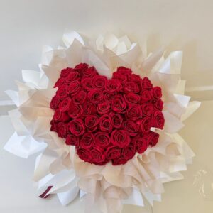 Preserved - 52 Stalks Red Roses