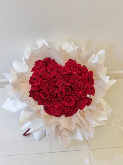 Preserved - 52 Stalks Red Roses