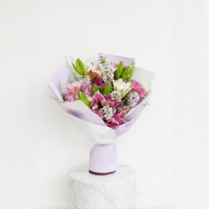 Double Petal Lily - Lavender Blush