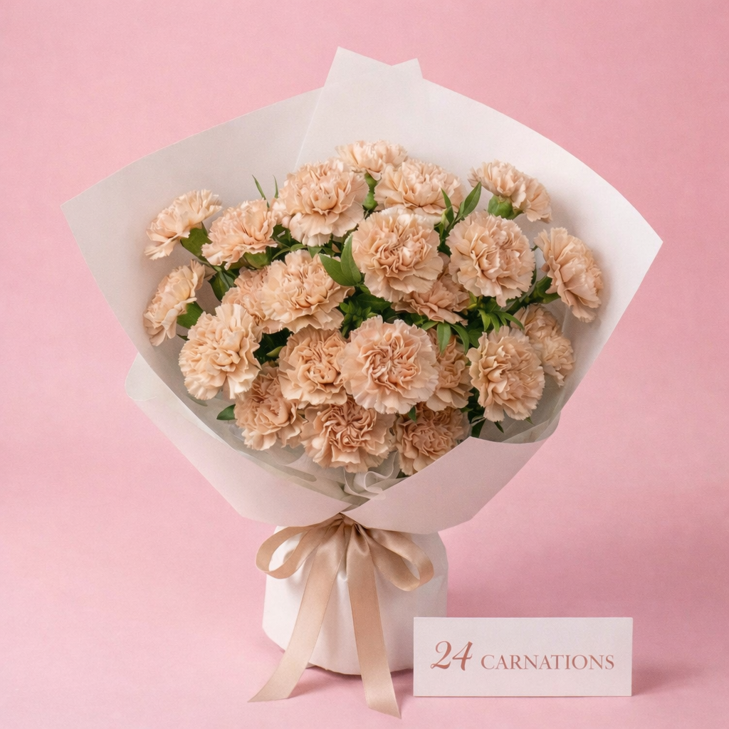 24Carnations_Beige 24Carnations_Beige