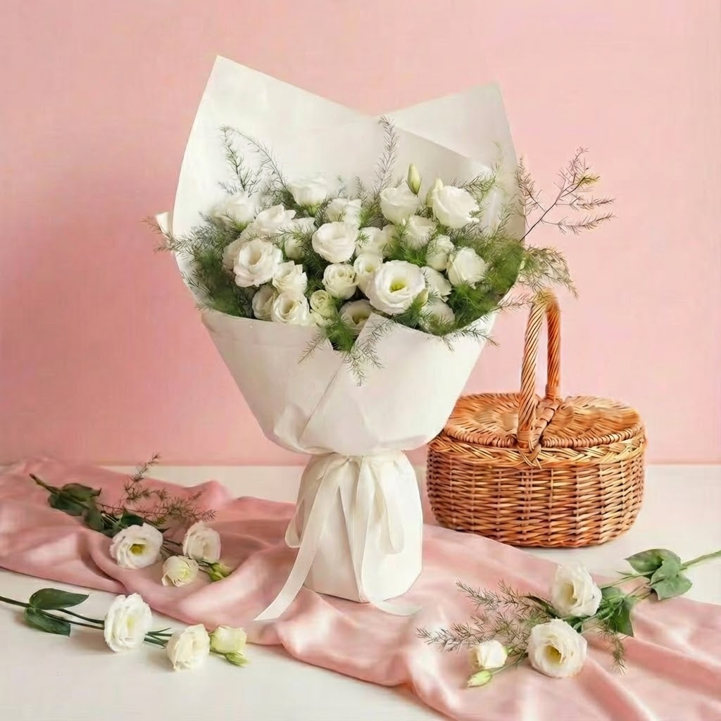 ClassicEustoma_White ClassicEustoma_White