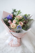 Cappuccino Roses and Elegance Brownie Tulips - Coffee Time